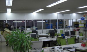 パーテーション取替